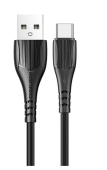 MORE CHOICE (4627151192819) K22a USB (m)-Type-C (m) 1.0м - черный