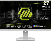 Монитор MSI 27" Mag 274QRFW белый IPS LED 16:9 HDMI полуматовая HAS Piv 400cd 178гр/178гр 2560x1440 180Hz DP WQ 6.05кг