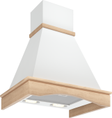 Вытяжка Elikor Вилла 60П-650-П3Л белый без обрамления