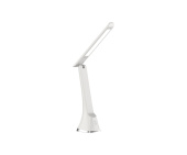ULTRAFLASH UF-733 C01 белый (LED настольный Cветильник, 8 Вт, 3 уровня яркости)