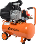 Компрессор поршневой Вихрь КМП-260/24 масляный 260л/мин 24л 2000Вт оранжевый/черный