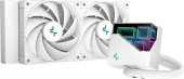 Система водяного охлаждения Deepcool LT520 WH Soc-AM5/AM4/1151/1200/1700 белый 4-pin 28.2-32.9dB Al 280W 1504gr Ret