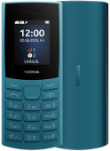 Мобильный телефон Nokia 105 (TA-1557 )DS EAC 0.048 голубой моноблок 2Sim 1.8" 120x160 Series 30+ GSM900/1800 GSM1900 FM