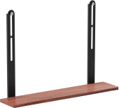Подставка для аксессуаров Ultramounts UM 313B черный/орех макс.10кг настенный