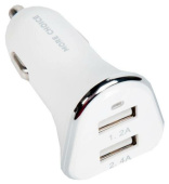 MORE CHOICE AC22i АЗУ 2USB 2.4A для Apple 8-pin White