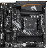 Материнская плата Gigabyte B550M AORUS ELITE AX Soc-AM4 AMD B550 4xDDR4 mATX