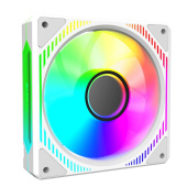 Вентилятор Alseye Mirror-W-P белый 120x25мм ARGB 1800rpm 4pin