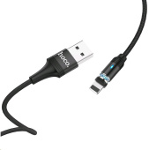 HOCO (6931474716705) U76 USB (m) - 8 Pin (m) 1.2m - черный