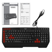 Игровая клавиатура SVEN KB-G9600 (USB, 120 кл, ПО, RGB-подсветка)