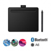 WACOM Intuos S Bluetooth, черный (CTL-4100WLK-N)