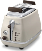 Тостер Delonghi CTOV2103.BG 900Вт бежевый