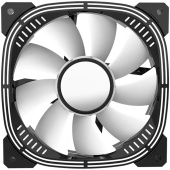 Вентилятор Alseye Luna-120-B-R черный 120x25мм ARGB 1800rpm 4pin