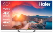 Телевизор HQLED 50" Haier Smart TV S2 Pro черный 4K UHD  безрамочный