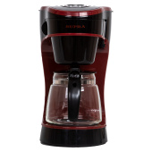 Кофеварка капельная Supra CMS-0655 750Вт черный с красным