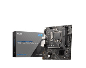 Материнская плата MSI PRO H610M-G DDR4 Soc-1700 Intel H610 2xDDR4 mATX AC`97 8ch(7.1) GbLAN+VGA+HDMI+DP