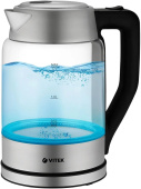 Чайник электрический Vitek VT-7043 1.7л. 2200Вт прозрачный