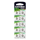 CAMELION G12 BL-10 MERCURY FREE (AG12-BP10(0%HG), 386A/LR43/186 батарейка для часов)