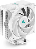Кулер для процессора Deepcool AG400 Digital WH Soc-AM5/AM4/1200/1700/1851 белый 4-pin 31.6dB Al+Cu LCD 220W 636gr Ret (R-AG400-WHNDMN-G-1)