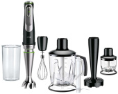 Блендер погружной Braun MultiQuick 9 MQ9147X 1200Вт черный