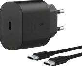 AKSBERRY (6900328410014) T25 25W PD + кабель Type-C, черный