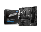 Материнская плата MSI PRO B760M-P DDR4 Soc-1700 Intel B760 4xDDR4 mATX AC`97 8ch(7.1) GbLAN+VGA+HDMI+DP