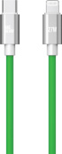AKSBERRY (6900327630017) X165 Liquid silicone Type-C -Lightning, зеленый
