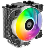 Кулер для процессора ID-Cooling SE-214-XT DF ARGB Soc-AM5/AM4/1200/1700/1851 черный 4-pin 31.5dB Al+Cu 180W 560gr Ret