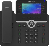 Телефон IP Dinstar C66GP черный