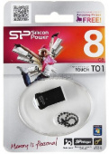 SILICON POWER 8GB TOUCH T01 черный