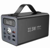 HOCO (6942007638524) J138 60000mAh 3USB+2Type-C+1DC 3.0A PD20W , черный