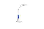 CAMELION KD-823 C01 бел.LED (Свет-к наст.,8 Вт,230В, 500лм,сенс, термометр, рег.ярк и цвет.темп.)