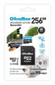 OLTRAMAX MicroSDXC 256GB Class 10 (U3) V30 Recorder + адаптер (SD 95 MB/s)