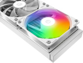 Система водяного охлаждения ID-Cooling SL240 XE ARGB Soc-AM5/AM4/1151/1200/2066/1700 белый 4-pin 14-30dB Al+Cu LCD 300W Ret (SL240 XE WHITE)