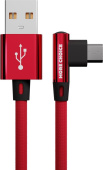 MORE CHOICE (4627151196985) K27m USB 2.1A microUSB красный - 1,0m