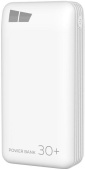 MORE CHOICE (4627151193649) PB52-30 White - 30000mAh 2USB