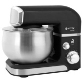 Кухонная машина Vitek Midnight VT-4116 3,5л 1000Вт черный/серебристый