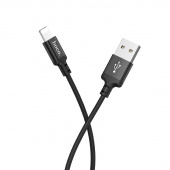 HOCO (19154) USB 2.0 HOCO X14, AM/LIGHTNING M, черный, 2м