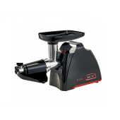 Мясорубка DELTA DL-6105M черный с красным