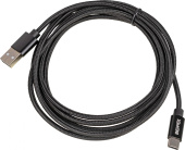 Кабель USB (m)-USB Type-C (m) 2м черный