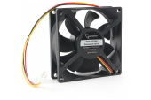 Вентилятор Gembird D8025HM-3 черный 80x25мм 2600rpm 3pin