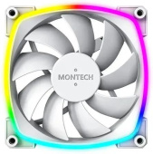 Вентилятор Montech AX120 ARGB 120х120x25 белый 4-pin 27дБ (AX120 PWM WHITE) Ret