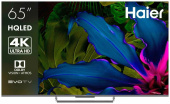 Телевизор QLED 65" Haier 65 Smart TV S6 черный Smart TV безрамочный