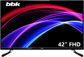 Телевизор LED 42" BBK 42LEM-1016/FTS2C черный FHD SmartTV