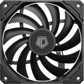 Вентилятор ID-Cooling TF-12015-K 120x120x15mm черный 4-pin 14-35dB 110gr Ret