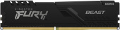 Память DDR4 8Gb 3600MHz Kingston KF436C17BB/8 Fury Beast Black RTL Gaming PC4-28800 CL17 DIMM 288-pin 1.35В single rank с радиатором Ret