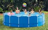 INTEX Каркасный бассейн METAL FRAME 4.57MX1.22M 28242