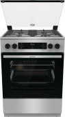 Плита комбинированная Gorenje GKS6C70XF серый