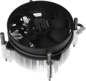 Кулер для процессора Digma D-CPC110-PWM3 92x92x25mm Soc-1200/1150/1151/1155 черный 4-pin 25dB Al+Cu 110W 350gr Ret