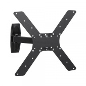 Кронштейн для телевизора Holder LCD-5566-B черный 32"-55" макс.45кг настенный поворотно-выдвижной и наклонный