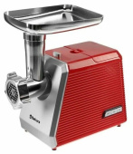Мясорубка Sakura SA-6424R 2000Вт красный/серебристый